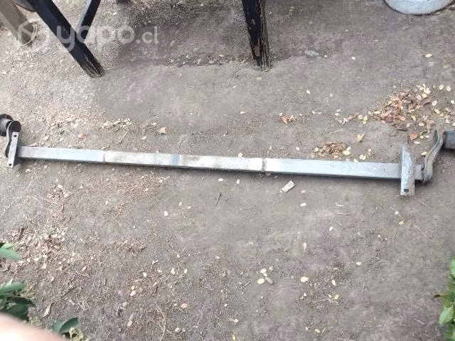 Eje para carro de arrastre