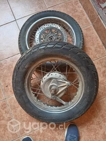 Llantas de moto chopper aro 15 y 16