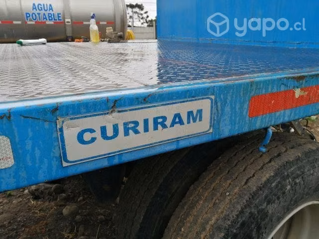 Remolque carro para camion año 2014 semiremolque