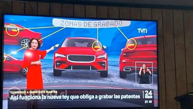 Grabados de patentes en vidrios de su vehículo