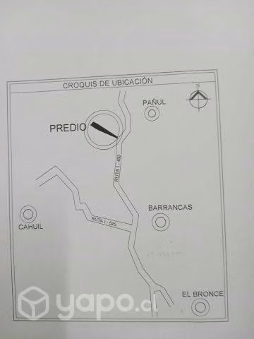 Barrancas sector Cahuil Pichulemu