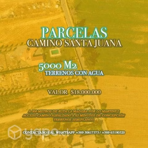 Parcelas camino santa Juana