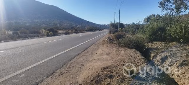 Terreno 6 ha Orilla de Carretera Camino Combarbala