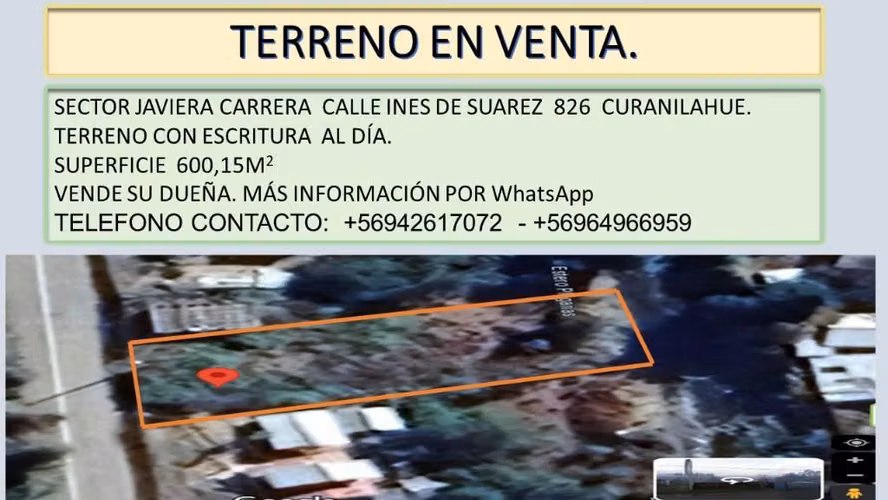 Terreno en Venta. Valor 10.000.000