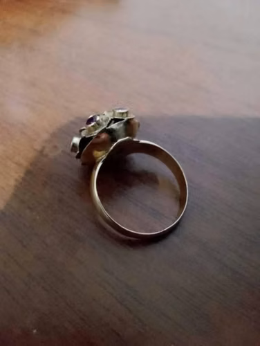 Anillo oro 18k talla 19