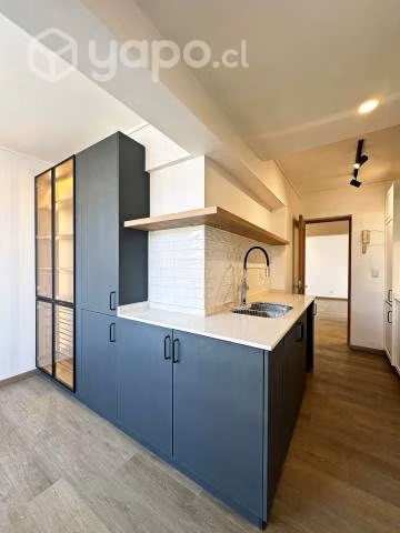 Departamento totalmente remodelado en las condes