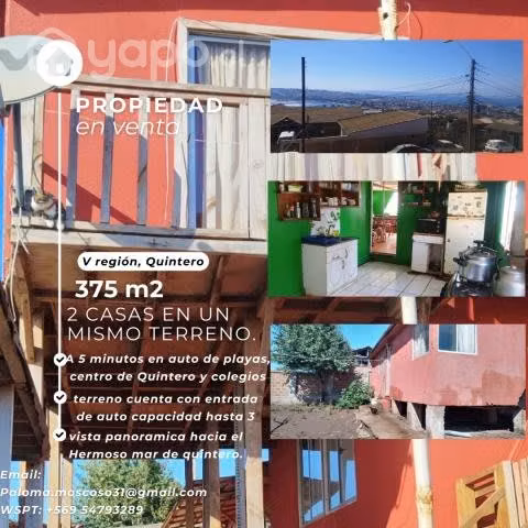 Casa en Quintero 375 m2