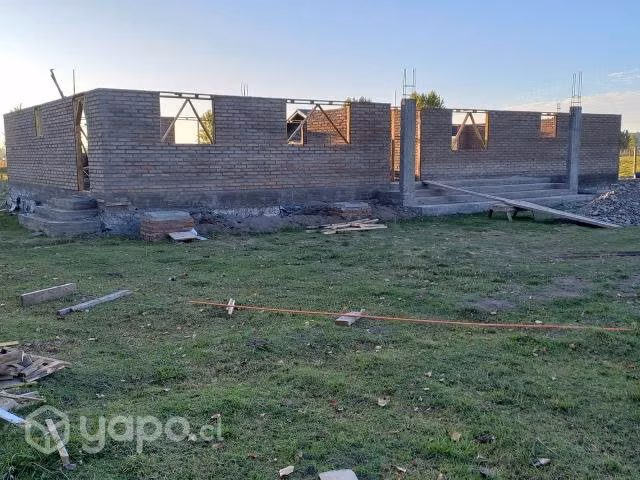 Vendo (dueño) proyecto en verde casa de albañilerí