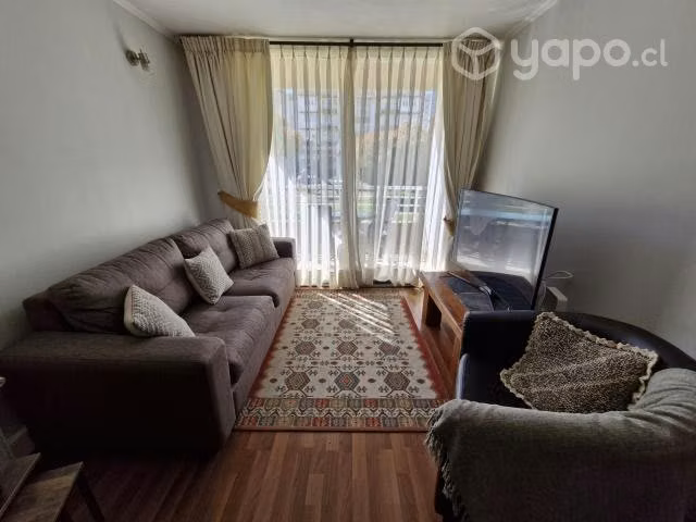 Vendo depto. amoblado, calefacción central , estac