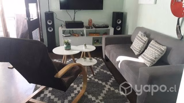 Arriendo Excelente Departamento En Ñuñoa - Directo