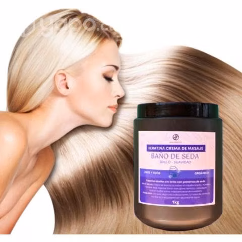 X3 Keratin Crema Organica Reparación y brillo