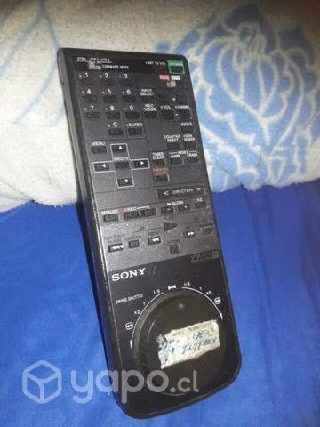 Control remoto Sony antigüo para vhs