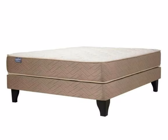 Cama europea y respaldo