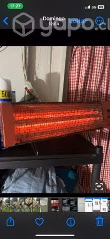 Eléctrica 2 quemadores calienta mucho