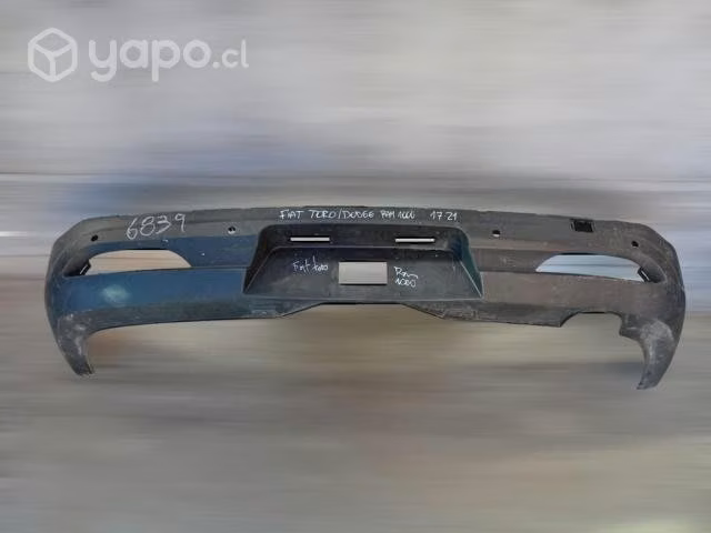 Parachoque trasero dodge ram 1000 2017-2021