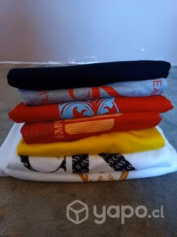 Lote De 7 Poleras