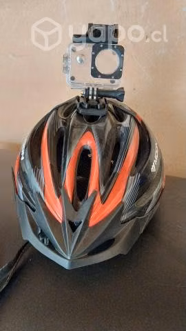 Casco de ciclismo con luz led tres funciones - Imagen 3