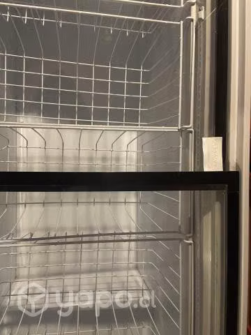 Congeladora vidrio curvo 520 ltrs brendel