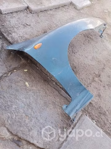 Tapabarro, frontal superior, Fiat Brava