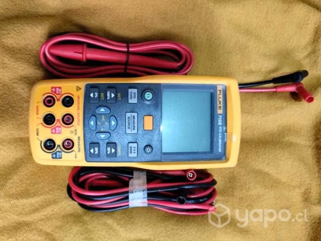 Fluke-termómetro Digital de doble entrada para lab