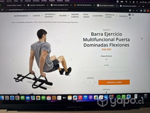 Barra de ejercicios multifuncional - Imagen 3