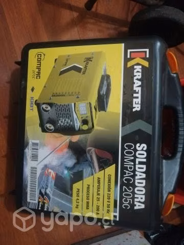 Maquina soldadora krafter nueva