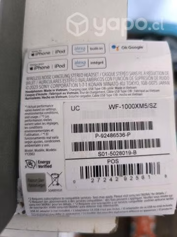 Audífonos SONY True Wireless con El Mejor Noise Ca