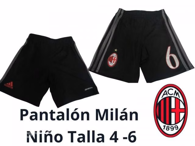 Short Milán niño o niña talla 6 original