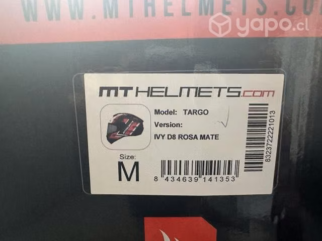 Casco de Moto MTHelmets talla M