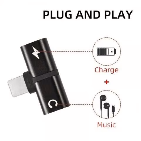 Adaptador para Iphone sin Cable Doble Lightining