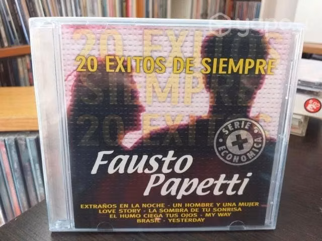 Cd Fausto Papetti/ 20 Exitos De Siempre