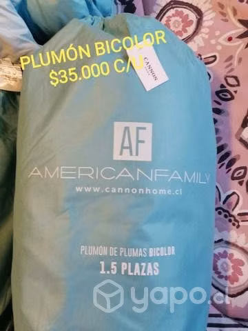 nuevo plumones, mantas y bajada de camas