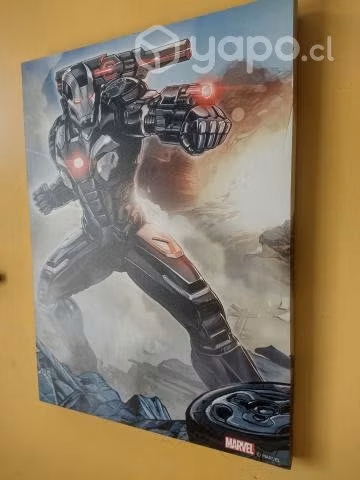 Cuadro lienzo de Marvel War Machine