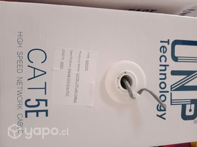 Cable utp 5E y y bolsita modular plugs