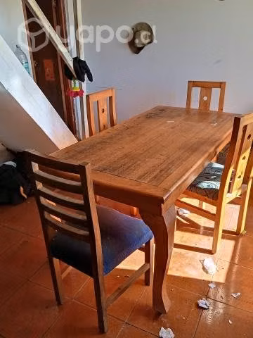 juego de comedor 4 sillas