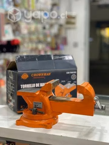 Tornillo de Banco 3" CROWNMAN