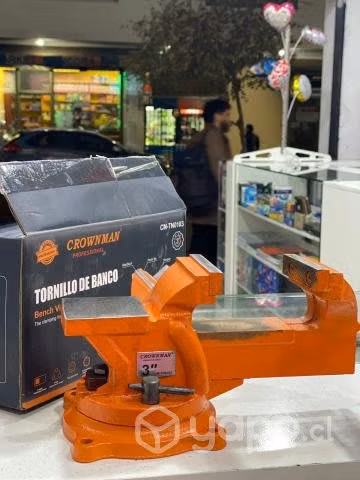 Tornillo de Banco 3" CROWNMAN