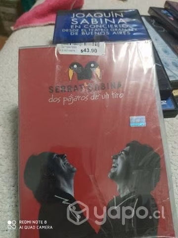 SERRAT & SABINA - 2 Pájaros de un tiro, DVD