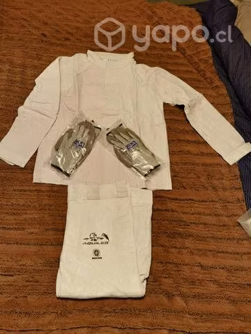 Traje de soldar de cuero
