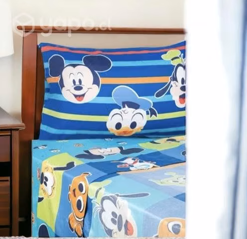Sabanas Disney 100 Años plaza 1.5