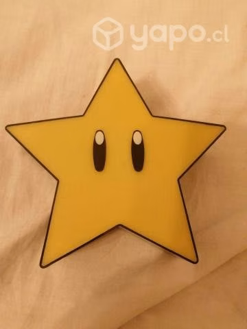 Linterna super estrella Mario Bros con sonido