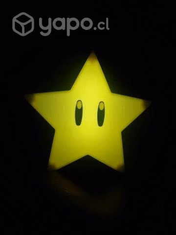Linterna super estrella Mario Bros con sonido