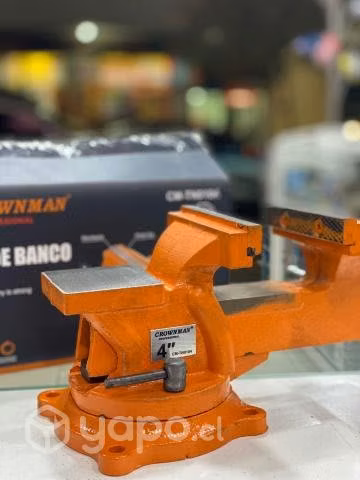 Tornillo de Banco 4" CROWNMAN - Imagen 3