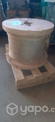 Rollo Cable de Acero 1/2" galvanizado 6x19