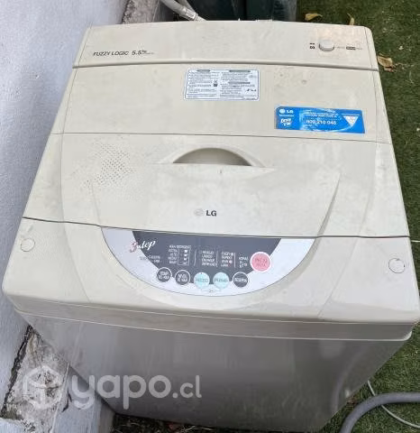 Lavadora LG 5.5 no centrifuga