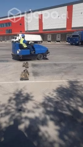 Barredora hombre a bordo americana