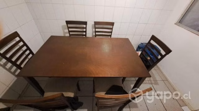 Comedor seis sillas