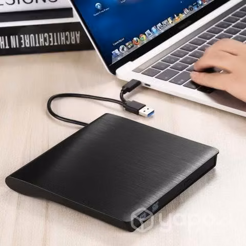 Grabador y lector de dvd y cd, puerto dual usb y u