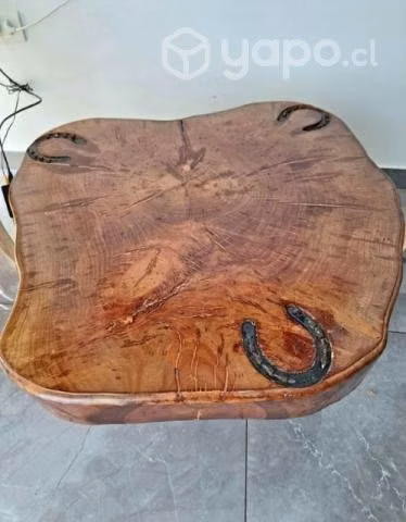 Mesa de centro rustica