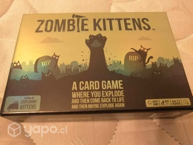 Juego de mesa Zombie Kittens